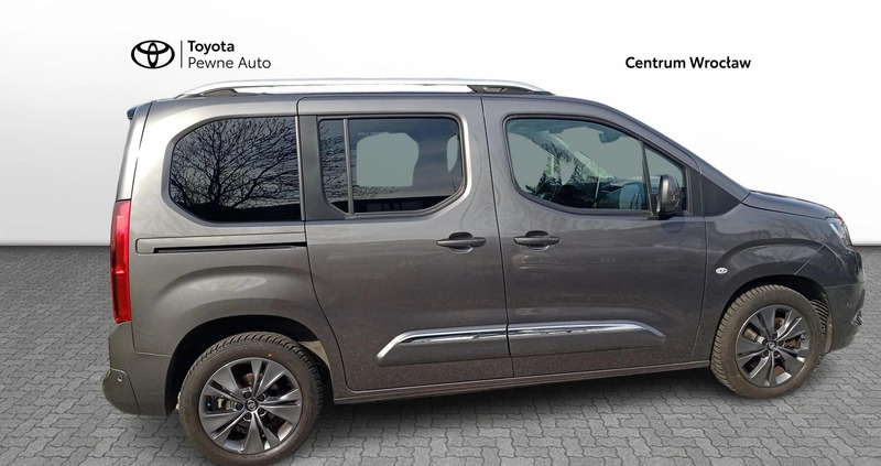 Toyota Proace City cena 119900 przebieg: 58623, rok produkcji 2021 z Dziwnów małe 154